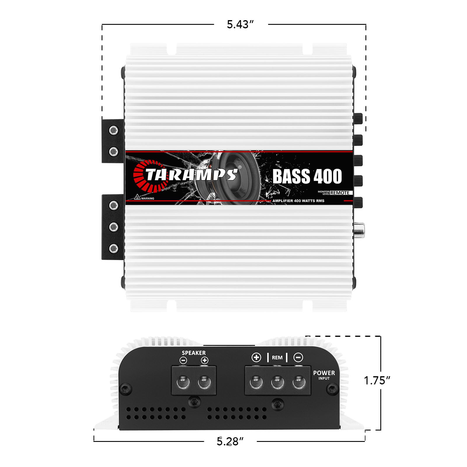 Bass Amp Taramps MD 3000.1 Amplifier 4 Ohms 3000 Watts RMS 1